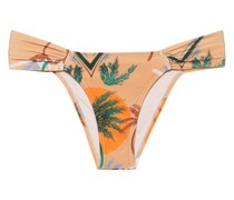 Bikinihöschen mit Palmen-Print