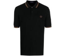 Poloshirt mit Logo-Stickerei