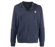 Kapuzenjacke mit Logo-Patch