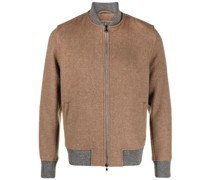 Collegejacke aus Filz