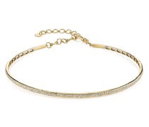 18kt Gelbgold-Choker mit Diamanten