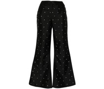 Ausgestellte Lawyer Hose mit Strass