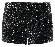 Shorts mit Pailletten