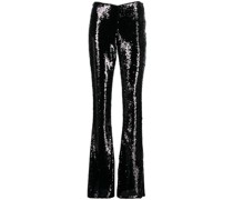 Ausgestellte Paillettenhose