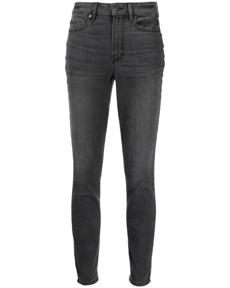 Paige Damen Halbhohe Jeans