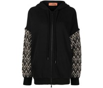 Hoodie mit Logo-Stickerei