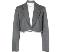 Klassischer Cropped-Blazer