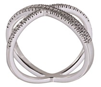 'KATIA' Ring mit überkreuztem Detail