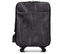Rollkoffer mit Paisley-Print