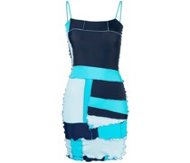 Minikleid im Patchwork-Look