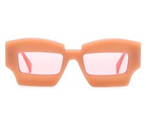 X6 Sonnenbrille mit geometrischem Gestell