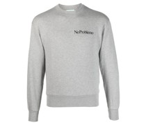 Sweatshirt mit "No Problemo"-Print