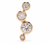 14kt Aurdrey Gelbgoldohrstecker mit Diamanten