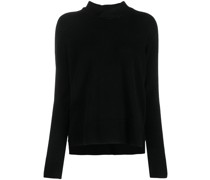 Kaschmirpullover mit Stehkragen