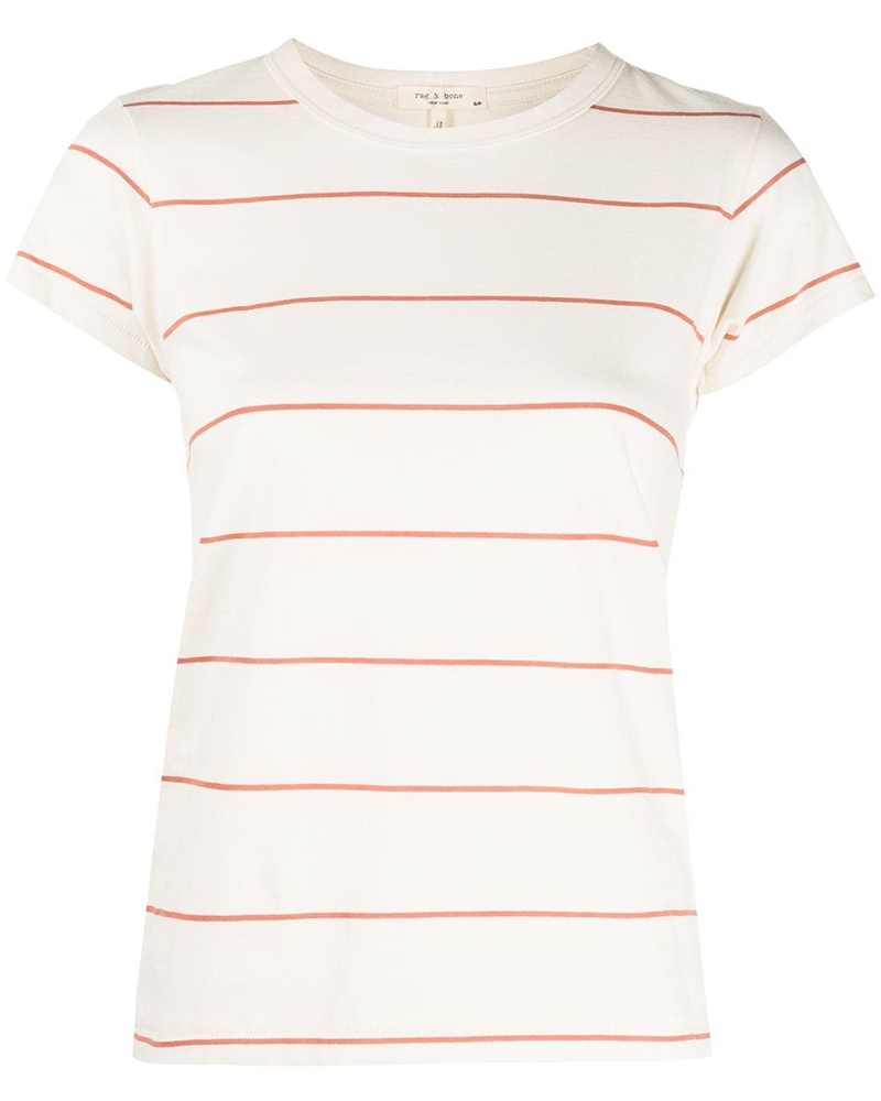 Rag & Bone Damen T-Shirt mit Streifen