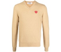 Pullover mit V-Ausschnitt