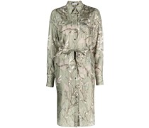 Hemdkleid mit Print