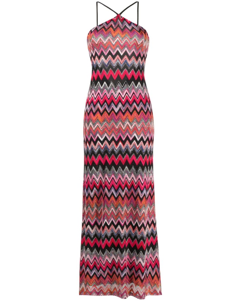 Missoni Damen Neckholder-Maxikleid Missoni Damen Neckholder-Maxikleid