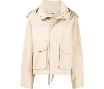 Kapuzenjacke im Military-Look