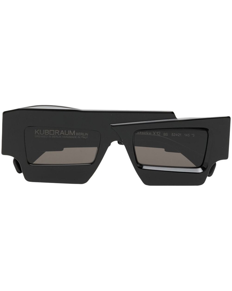 Black Womens Sunglasses Kuboraum Sunglasses Kuboraum Metal Glasses in bs nt - Save 20% 