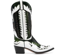 Zweifarbige Stiefel 55mm