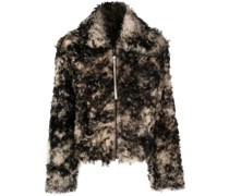 Callie Shearling-Jacke