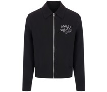 Arts District logo-embroidered jacket