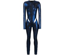Jumpsuit im Metallic-Look
