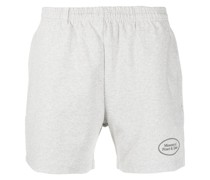 Jersey-Shorts mit Logo-Print