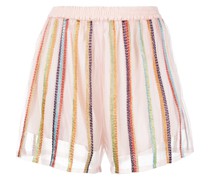 Shorts im transparenten Layering-Look