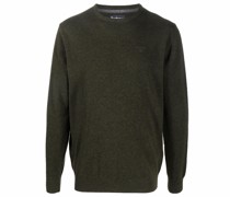 Pullover mit Logo-Stickerei