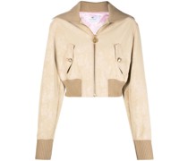 Jacke mit gespreiztem Kragen