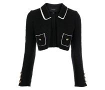 Cropped-Jacke aus Tweed