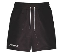 Joggingshorts mit Logo-Print