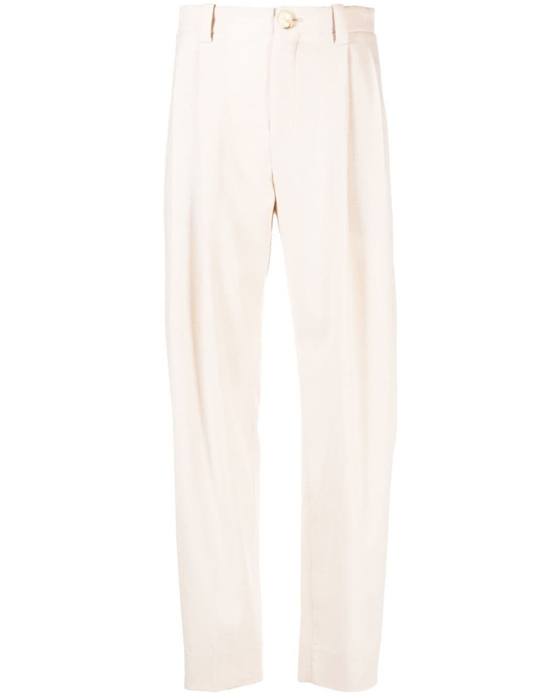 Vince Damen Tapered-Hose mit Bundfalten
