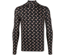 Sweatshirt mit Sichelmond-Print
