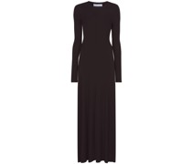 open-back jersey maxi dress