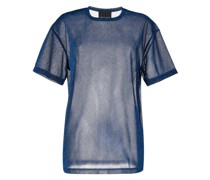 T-Shirt im Metallic-Look