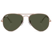 tinted-lenses aviator-frame sunglasses