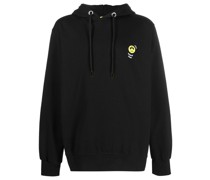 Hoodie mit Logo-Stickerei