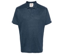 Fraser linen polo shirt