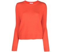 Kaschmirpullover mit rundem Ausschnitt