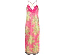 Kleid mit Palmen-Print