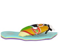Flip-Flops mit grafischem Print