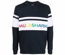Sweatshirt mit Logo-Stickerei