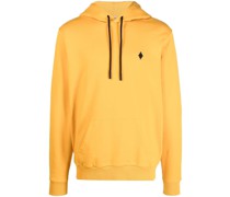 Hoodie mit Logo-Stickerei