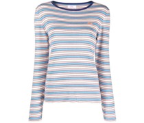 Gestreiftes Strickoberteil