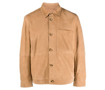 Hemdjacke aus Leder