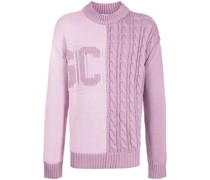Pullover mit Zopfmuster