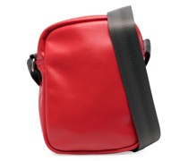 Schultertasche mit Logo-Patch